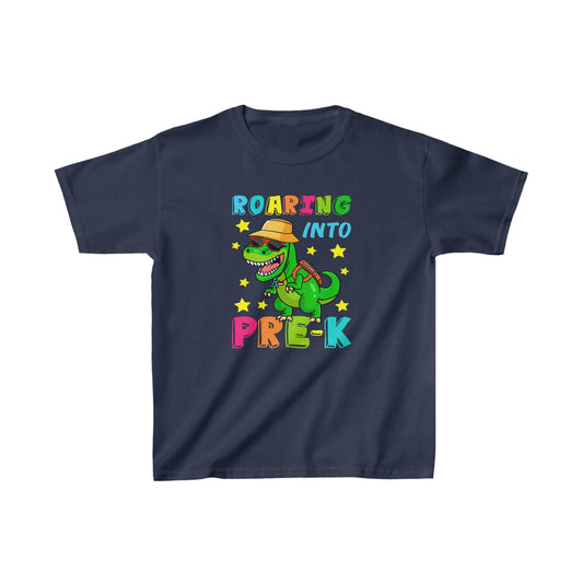 "Roaring into Pre-K" Kids Heavy Cotton™ Tee