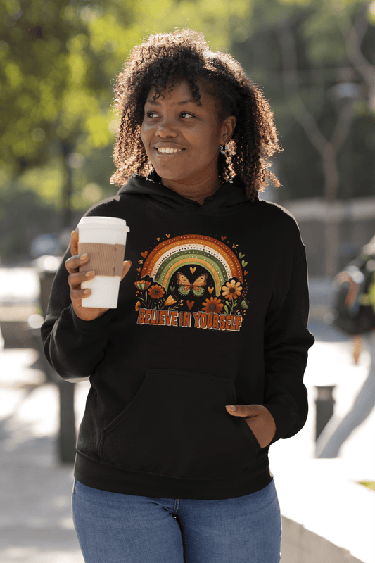 Believe in Yourself!! Unisex Heavy Blend™ Hooded Sweatshirt - EternalAscension