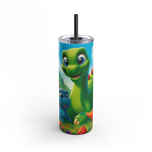 🦖 Dino Jungle Adventure Tumbler 🦖 Maars Maker Skinny Matte Tumbler, 20oz - EternalAscension