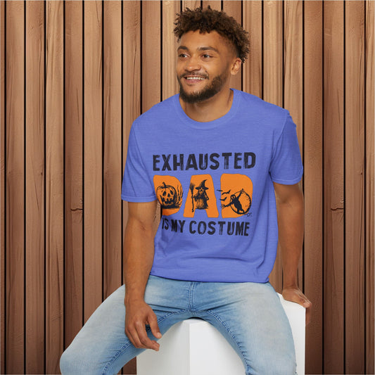 Exhausted Is My Costume Softstyle T-Shirt - EternalAscension