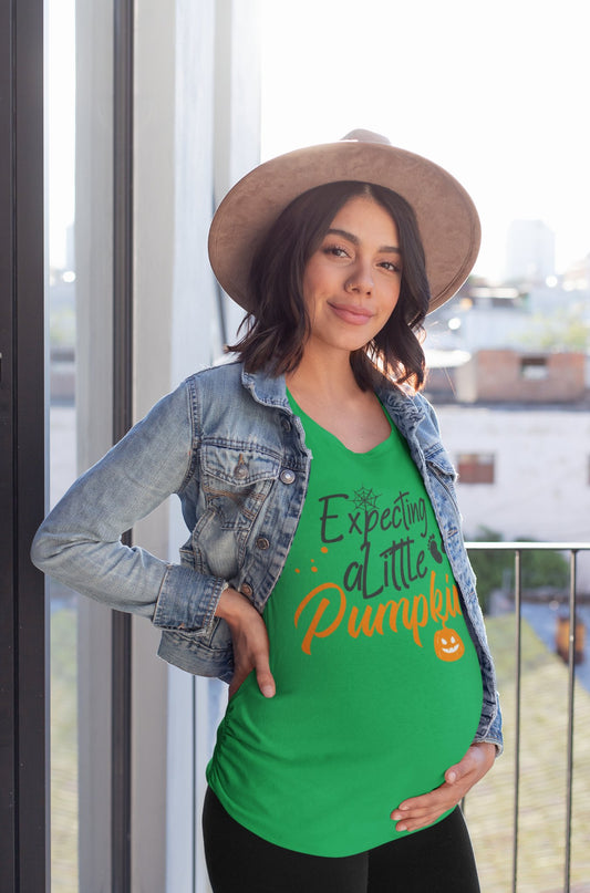 Expecting a Little Pumpkin Unisex Heavy Cotton Tee - EternalAscension