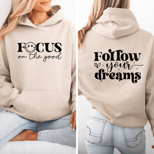 Focus On The Good! Unisex Heavy Blend™ Hooded Sweatshirt - EternalAscension