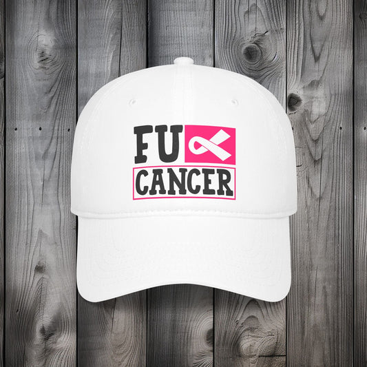 FU** CANCER Low Profile Baseball Cap - EternalAscension