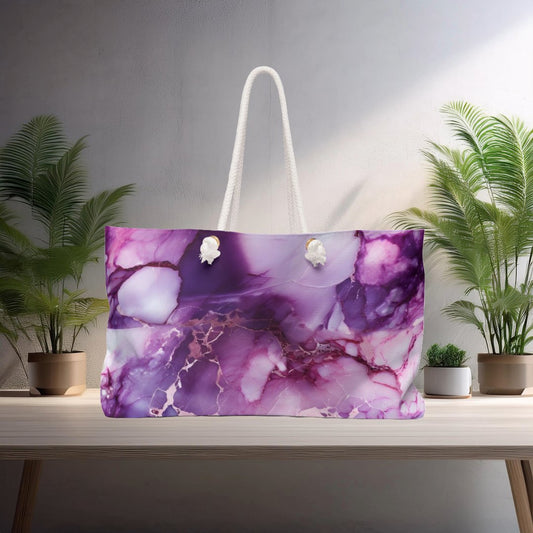 Lavender Luxe Weekender Bag - EternalAscension