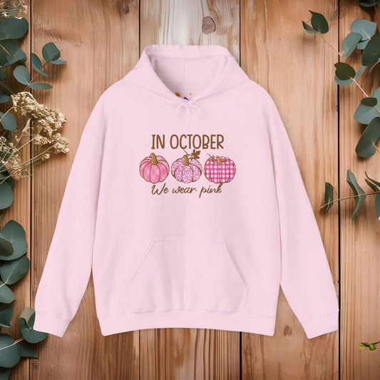 Pink Ribbon Warrior Unisex Heavy Blend™ Hooded Sweatshirt - EternalAscension