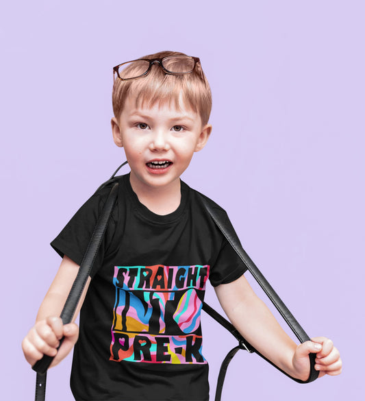 "Straight into Pre - K" Kids Heavy Cotton™ Tee - EternalAscension