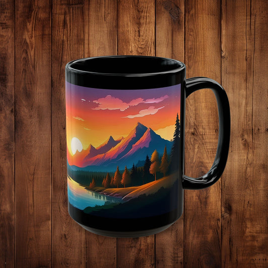 Sunset Serenity Nature Mug - EternalAscension