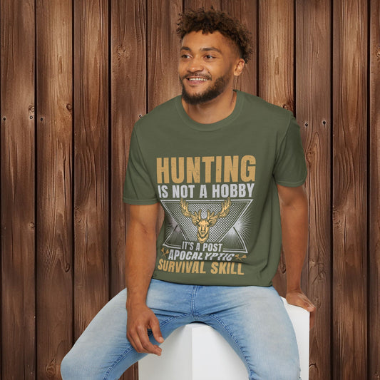 Survivalist Hunter Softstyle T-Shirt - EternalAscension