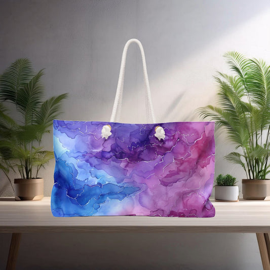 Whimsical Watercolor Weekender Bag - EternalAscension